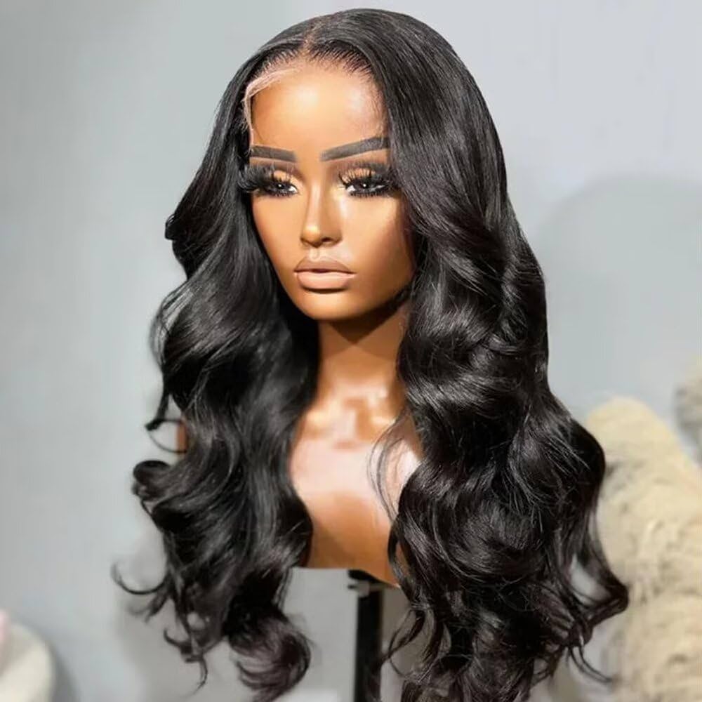 Mannequin with human hair weave